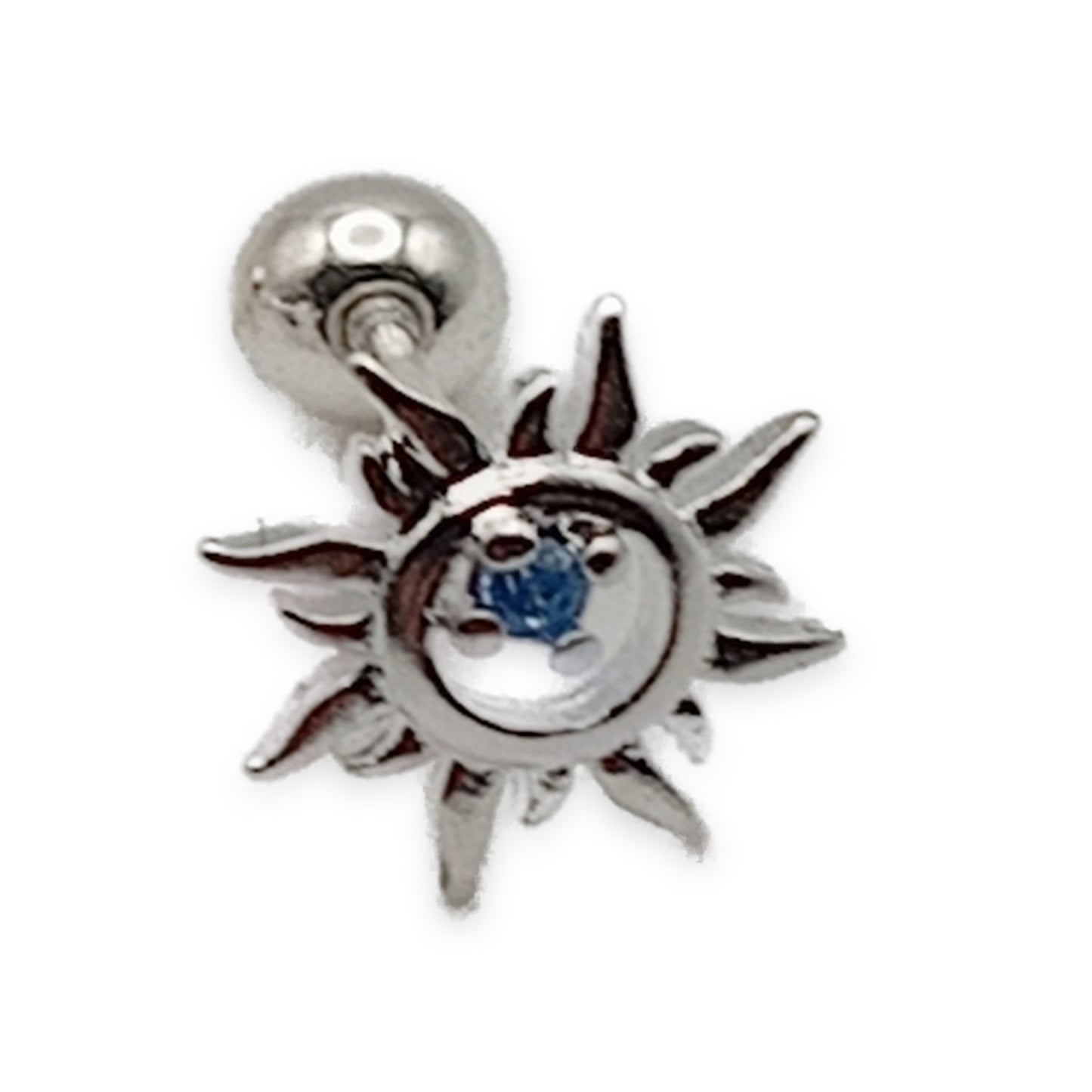 Diamate Sun Stud Earrings