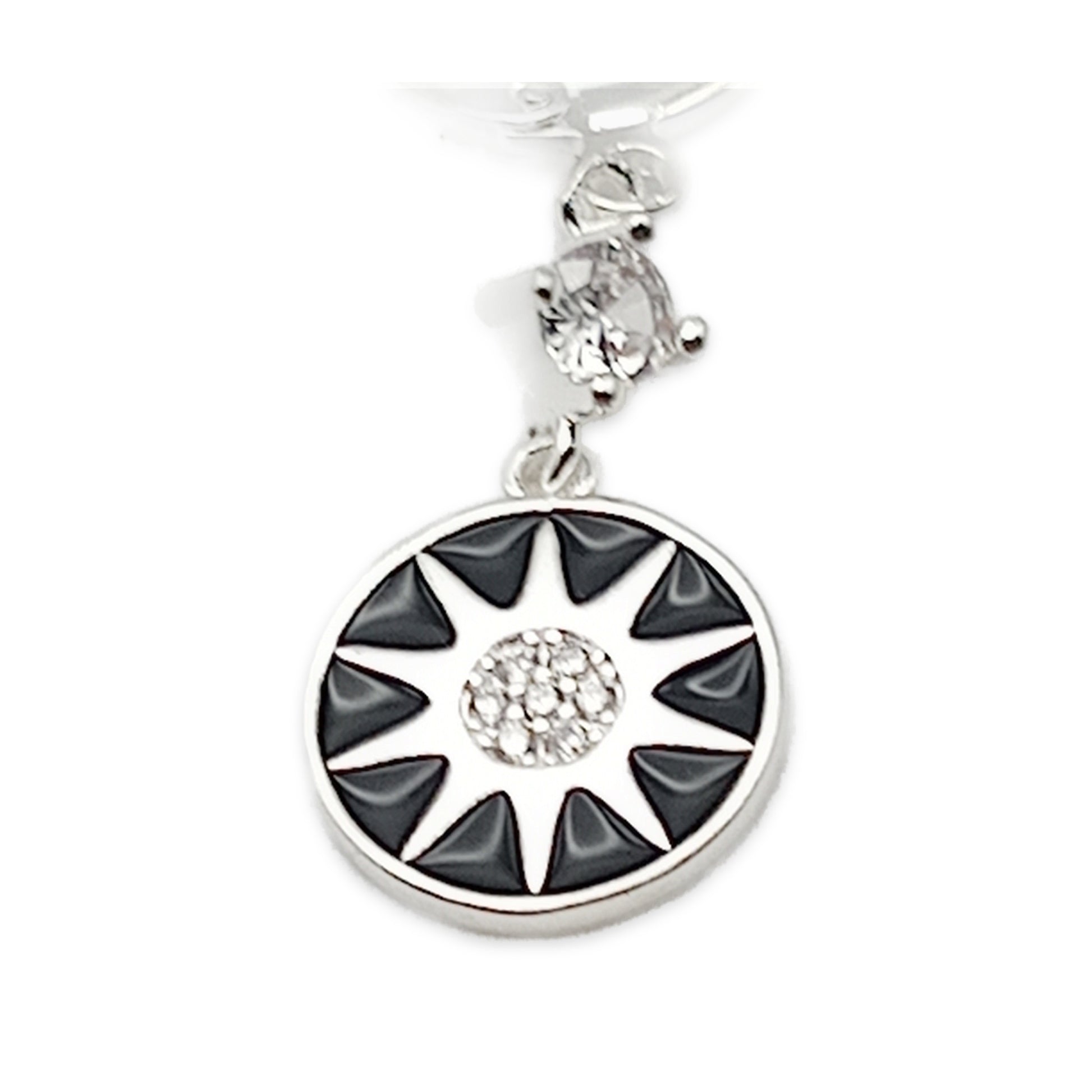 Starburst Flower Drop Earrings