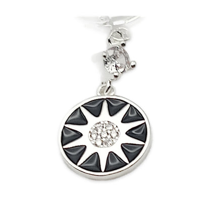 Starburst Flower Drop Earrings