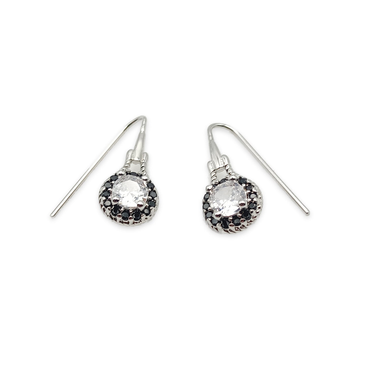 DIamante Flower Earrings