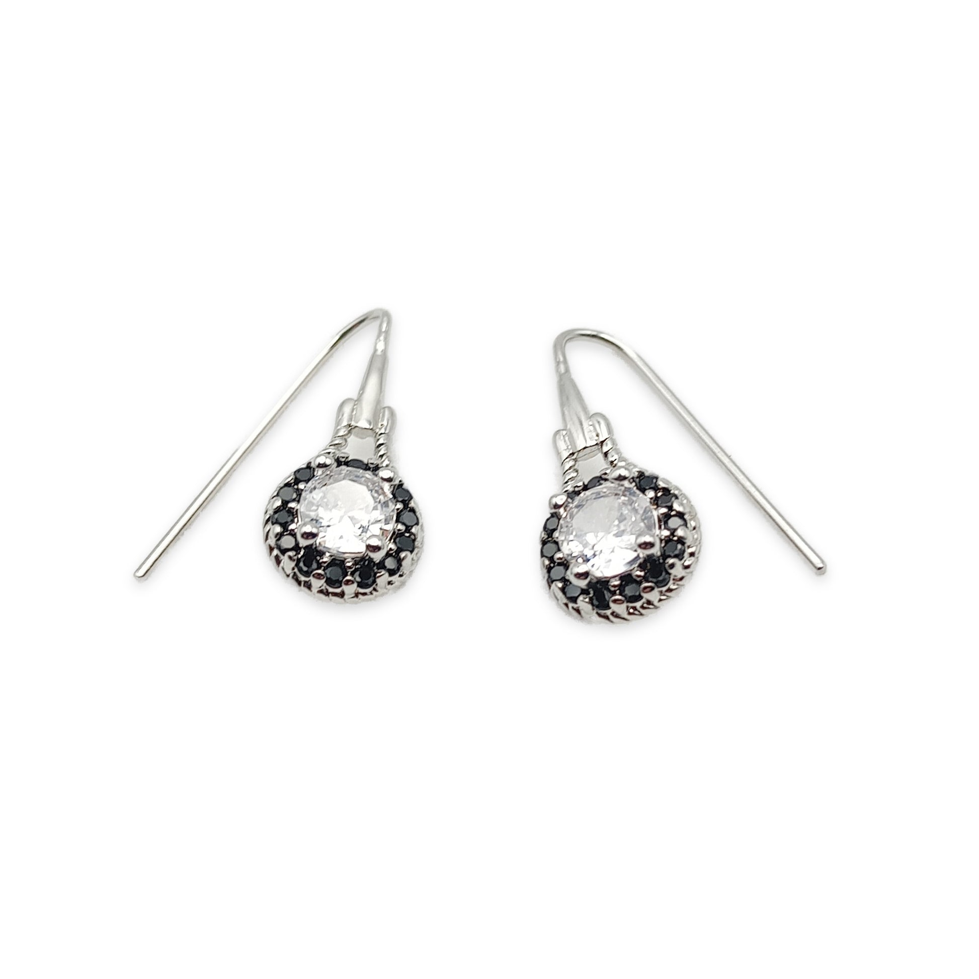 DIamante Flower Earrings