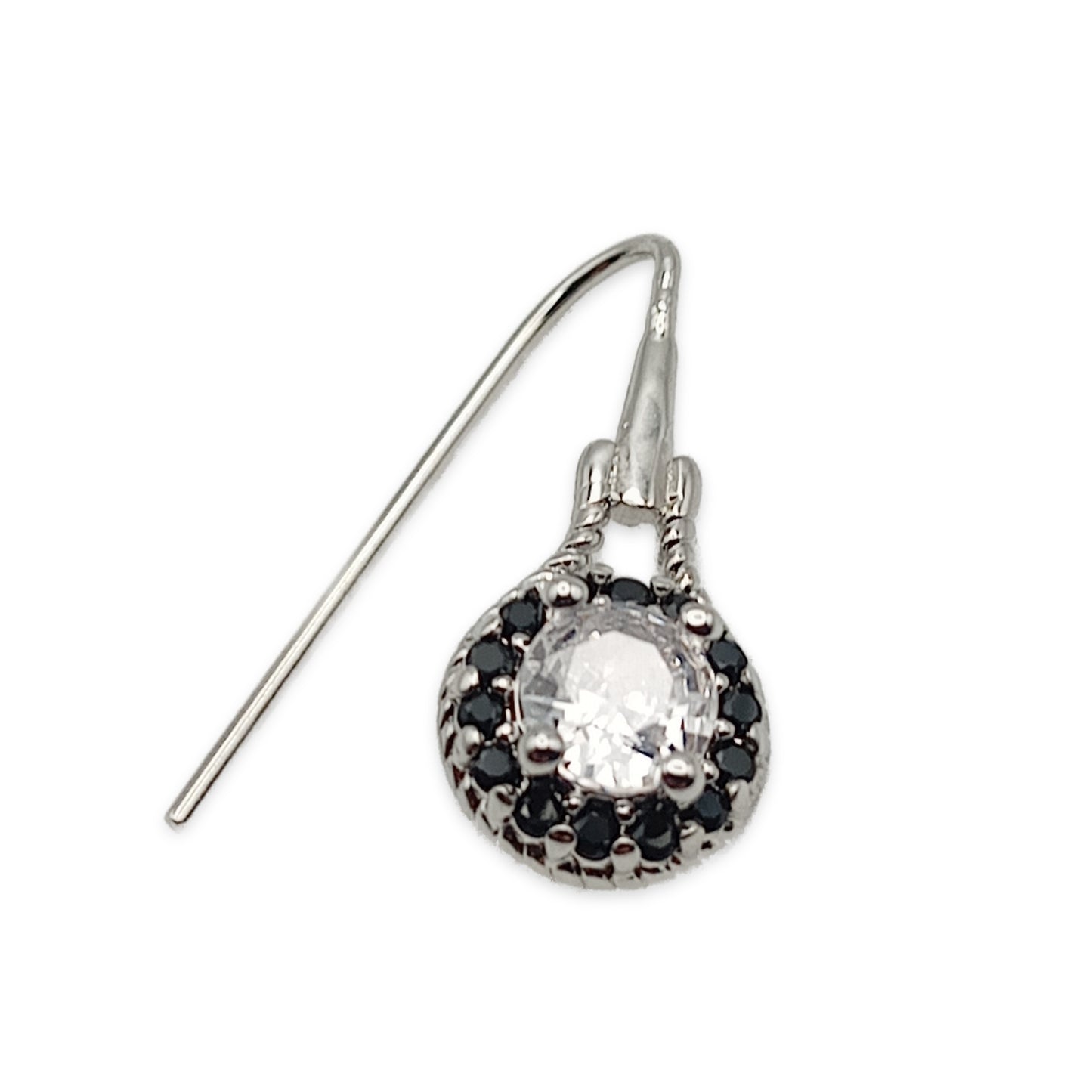 DIamante Flower Earrings