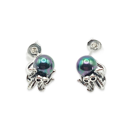 Octopus Stud Earrings