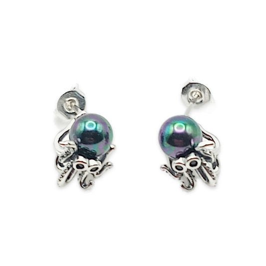 Octopus Stud Earrings