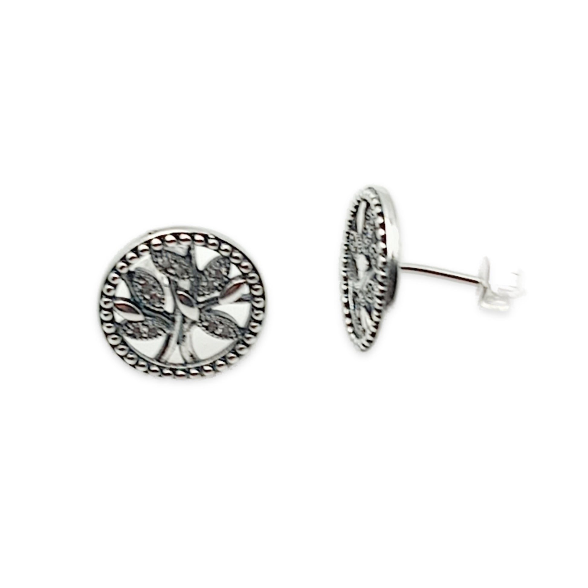 Tree of Life Stud Earrings