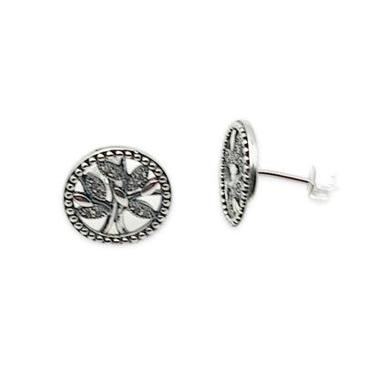 Tree of Life Stud Earrings