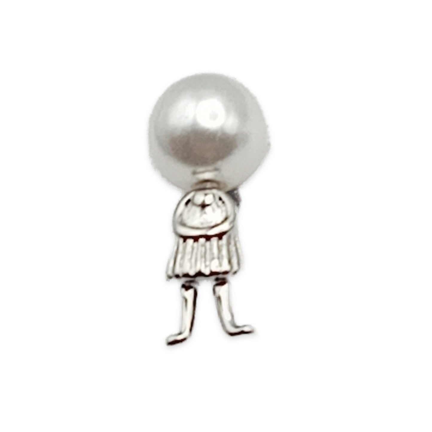Bride and Groom Stud Earrings