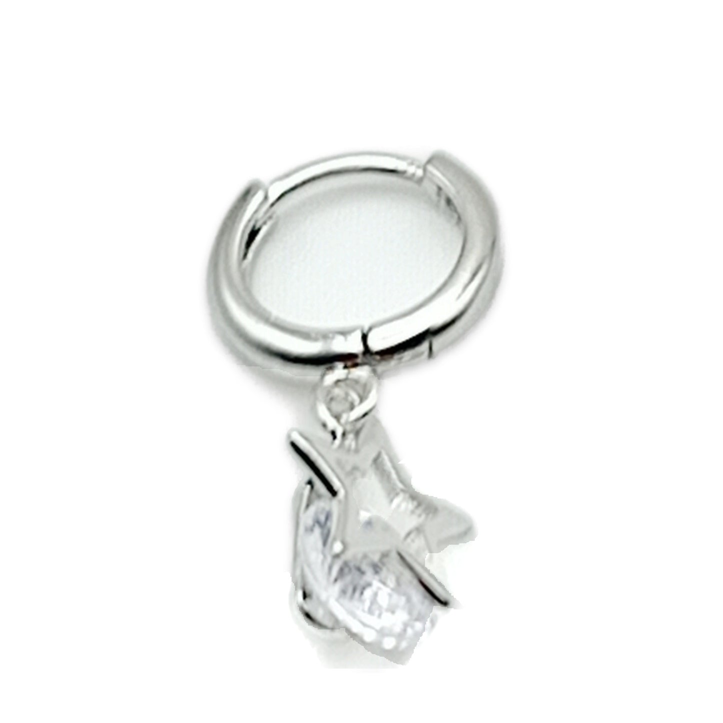 Star Hoop Earrings