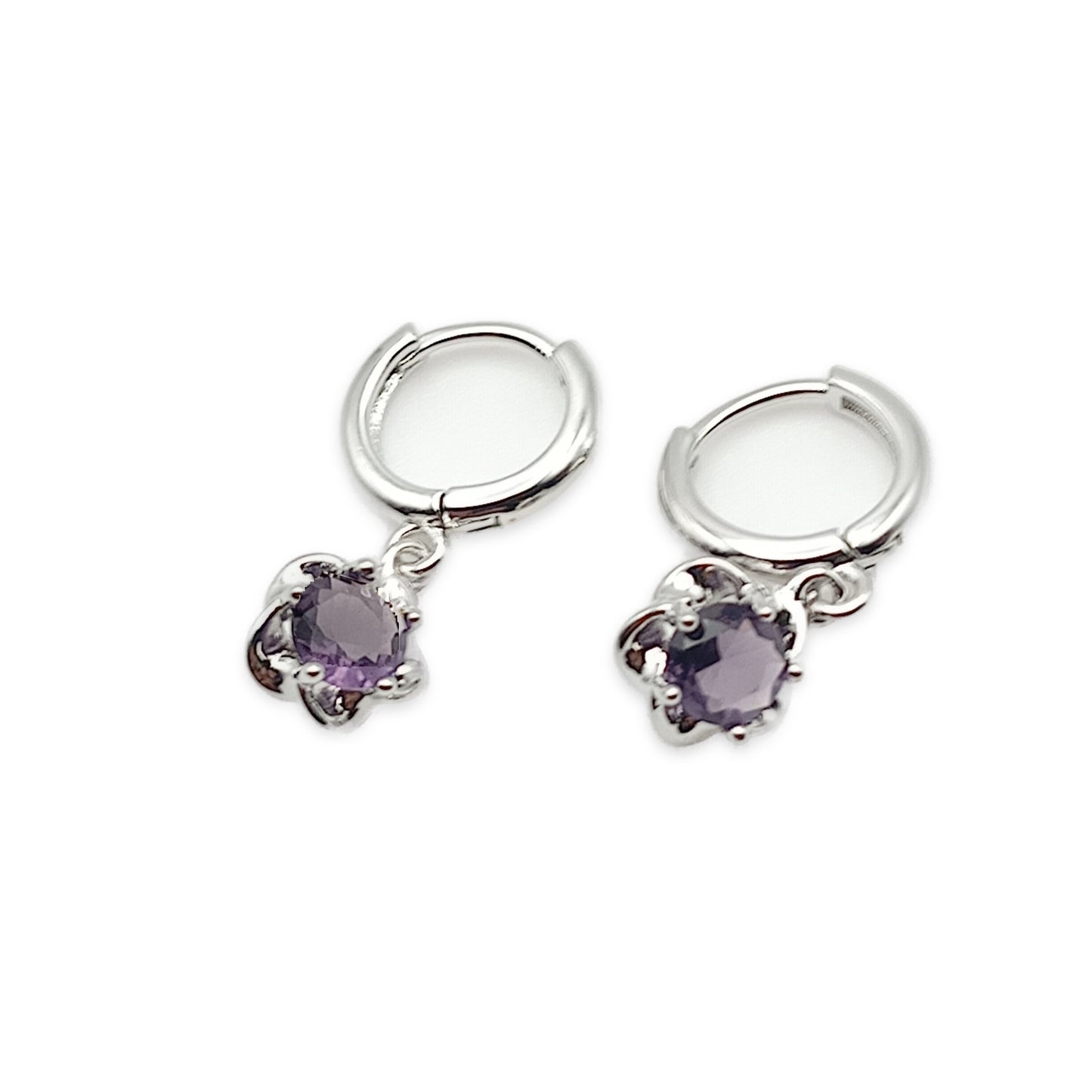 Crystal Hoop Earrings
