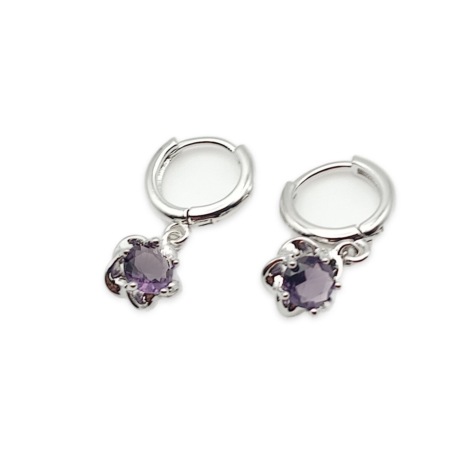 Crystal Hoop Earrings