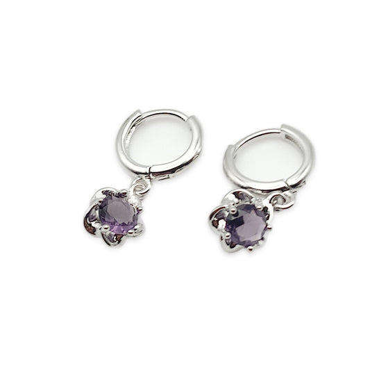 Crystal Hoop Earrings