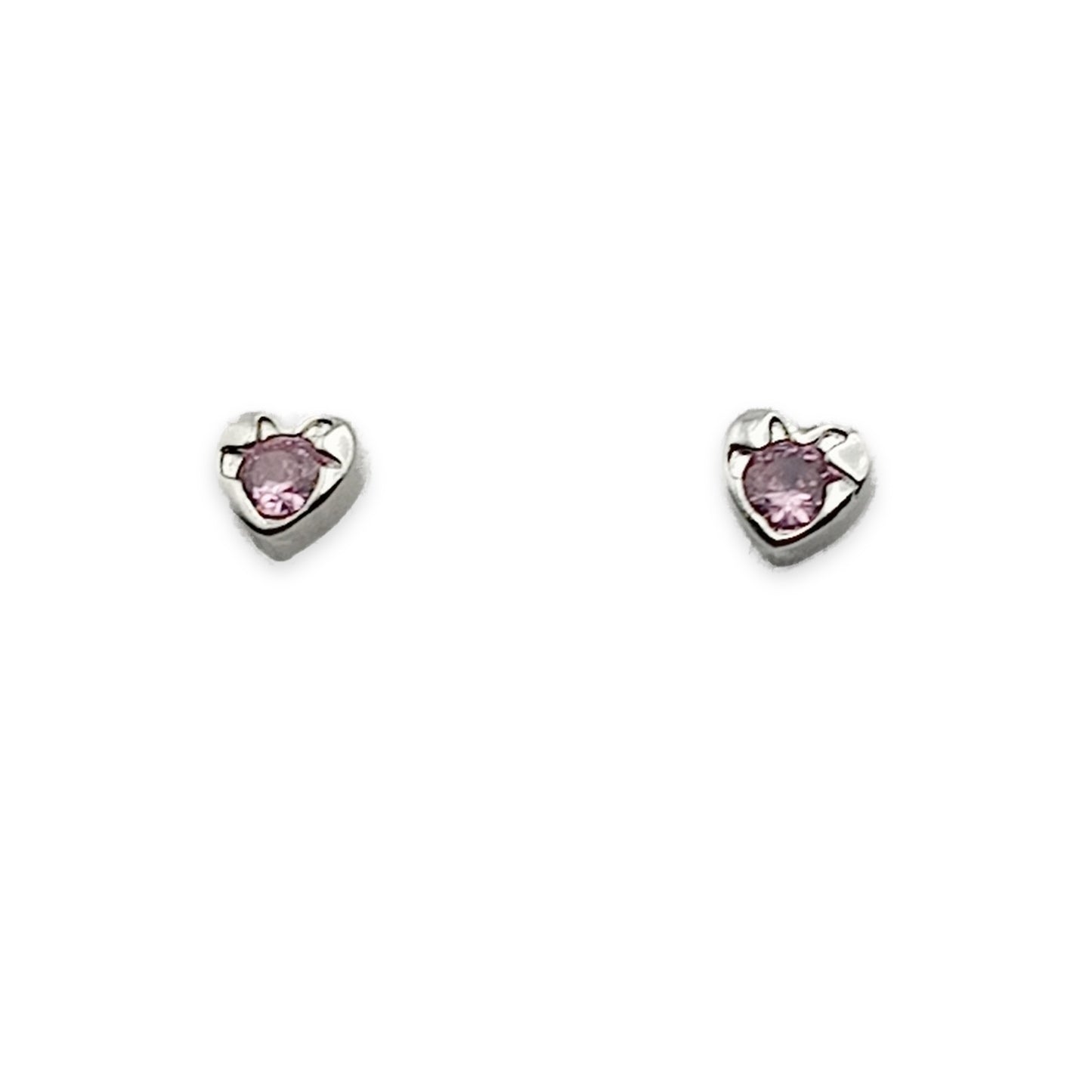 Heart Stud Earrings
