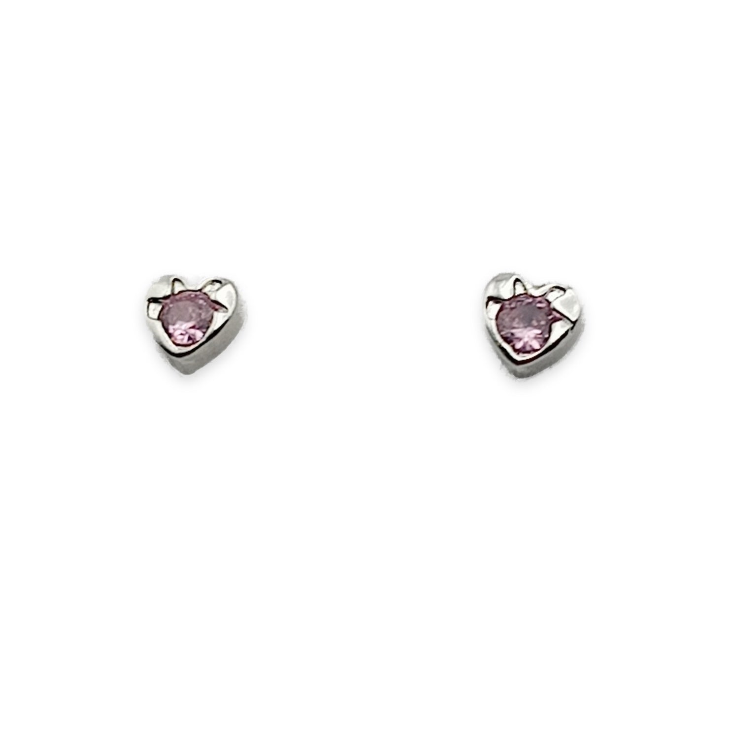 Heart Stud Earrings