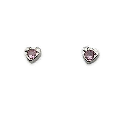 Heart Stud Earrings