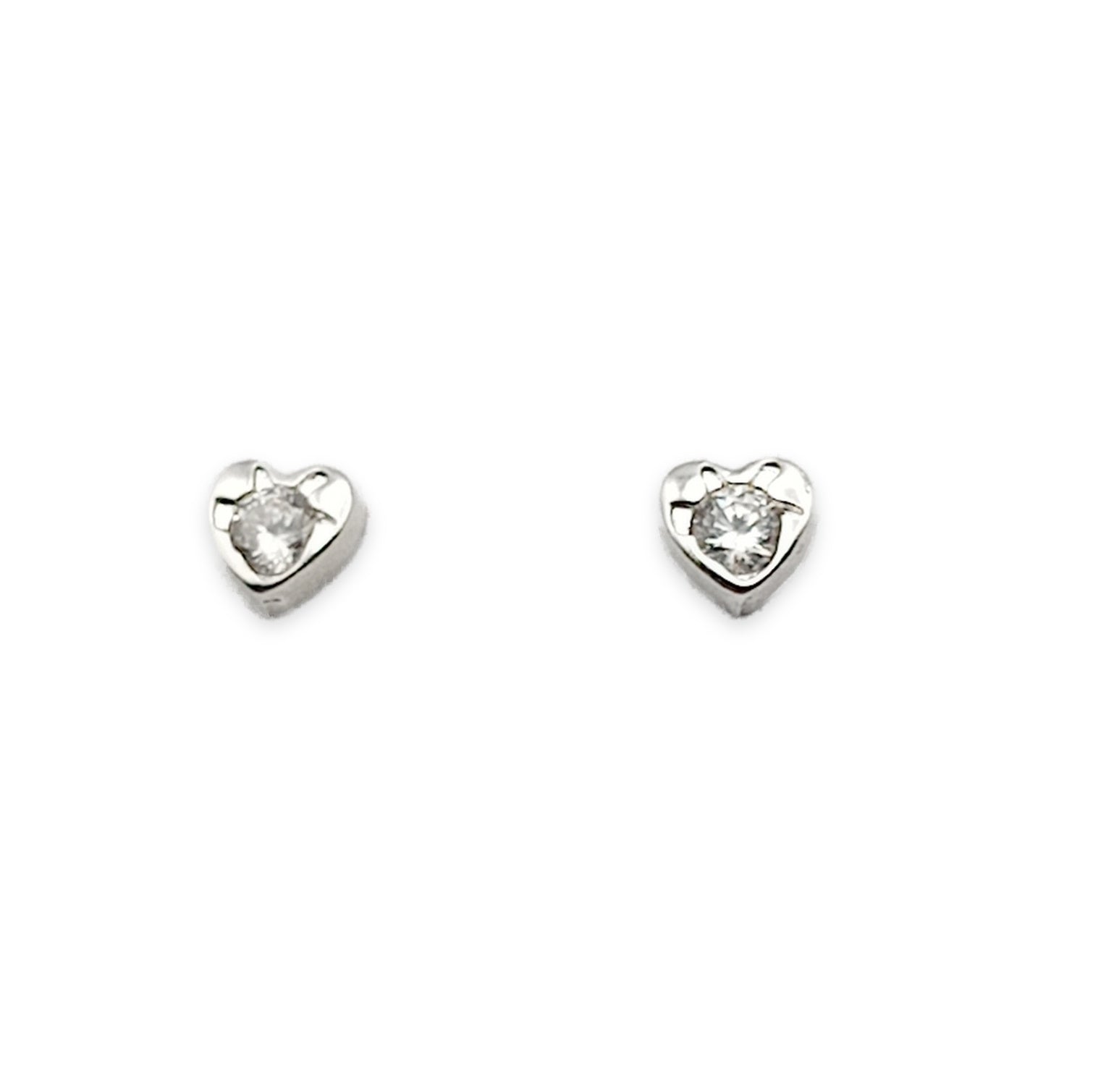 Heart Stud Earrngs