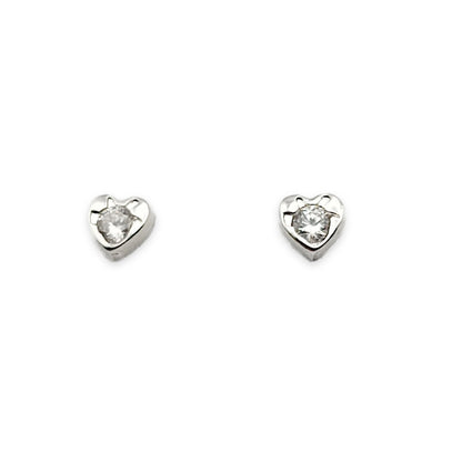 Heart Stud Earrngs