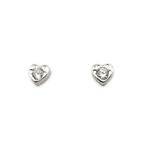 Heart Stud Earrngs