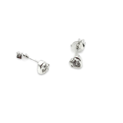Heart Stud Earrngs