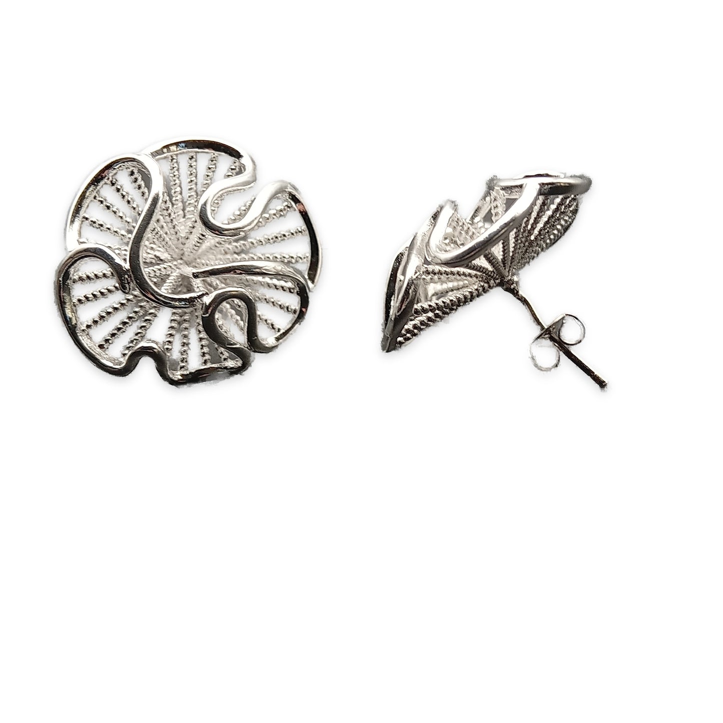 Hollow Flower Earrings