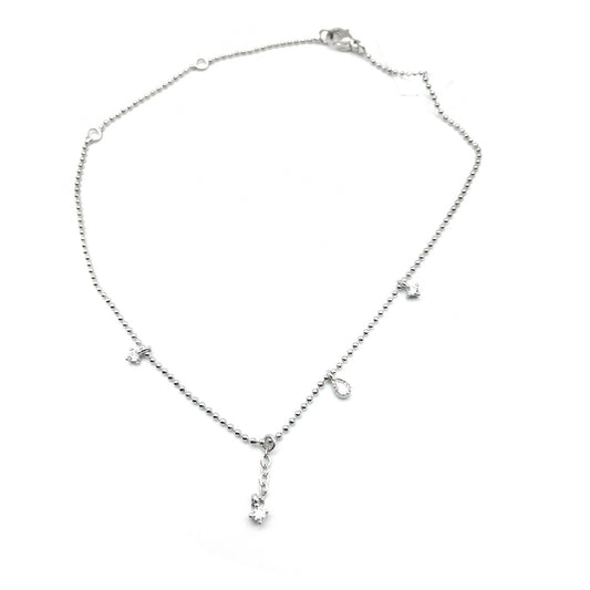 Crystal Charm Anklet