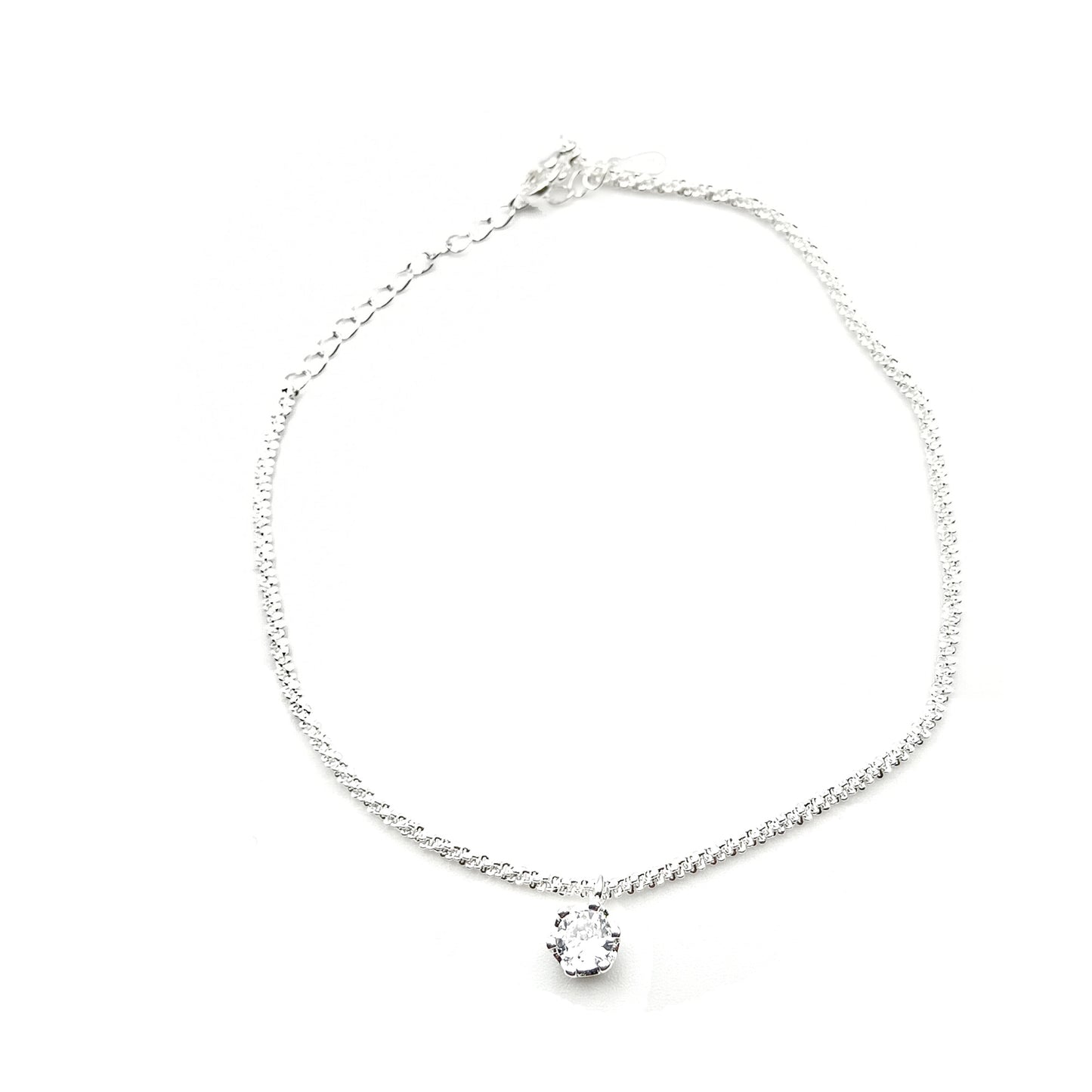 Crystal Charm Anklet