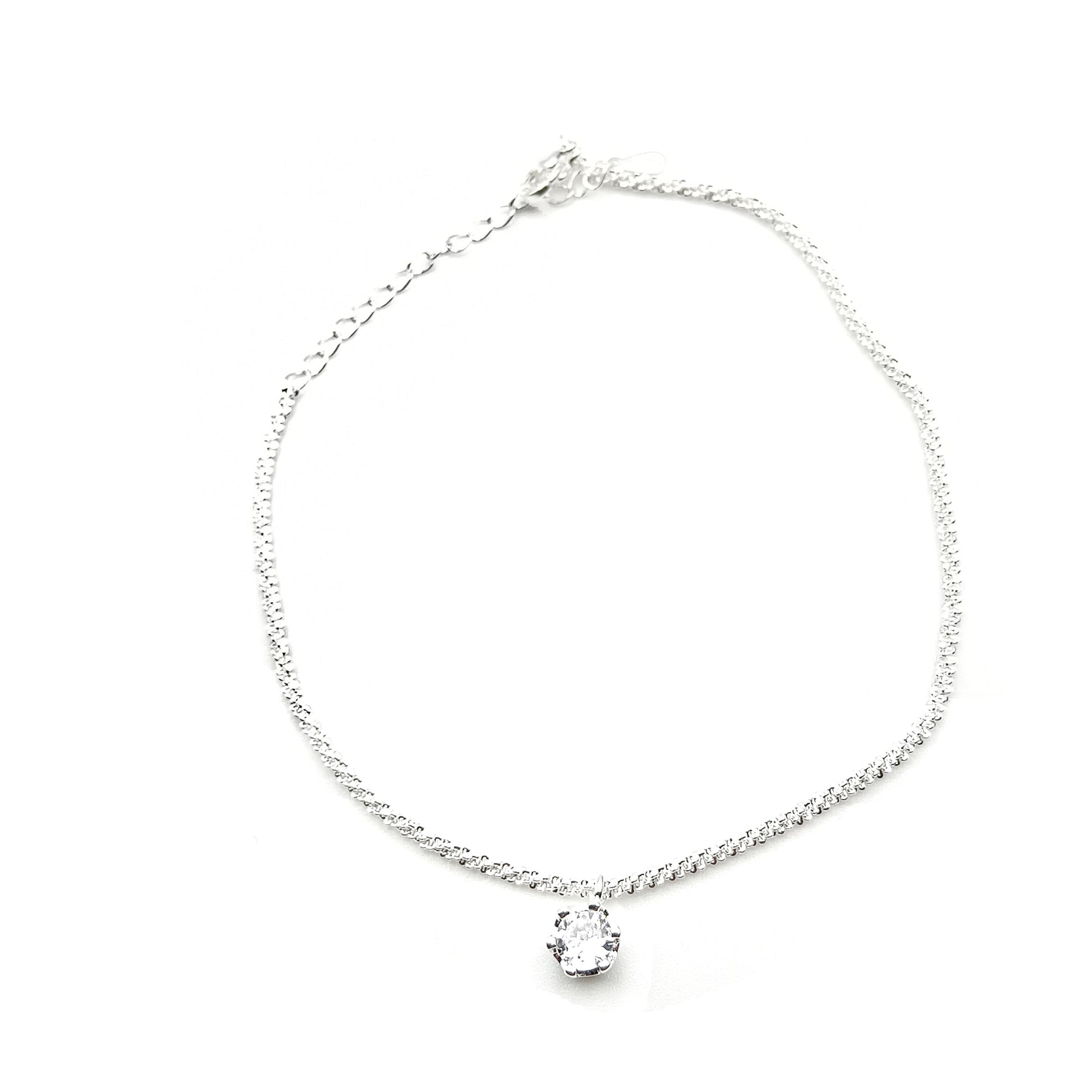 Crystal Charm Anklet