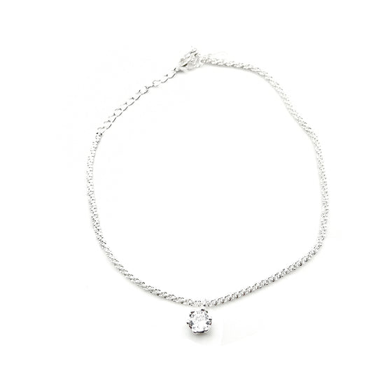 Crystal Charm Anklet