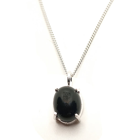 Onyx Pendant Necklace