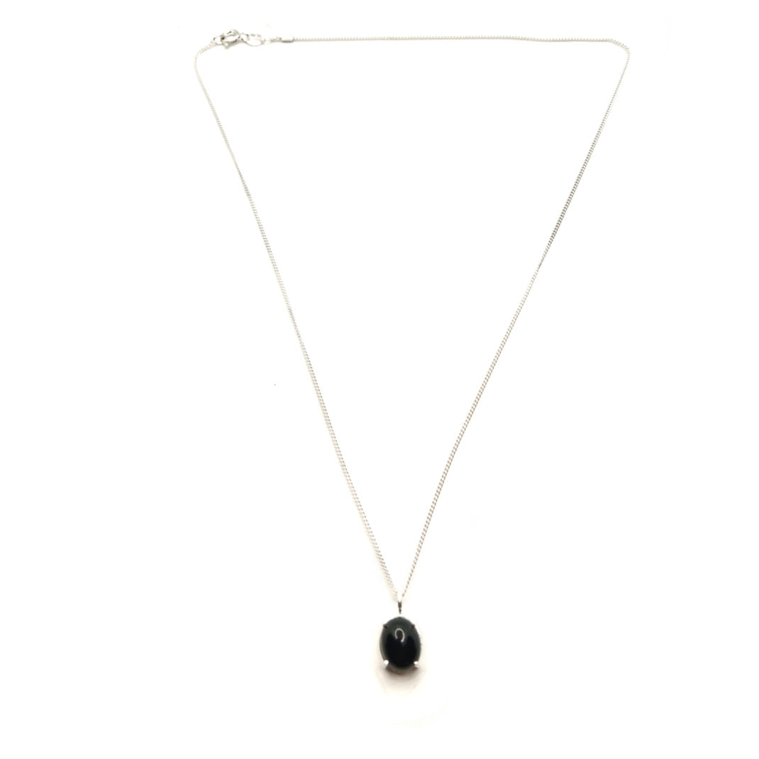 Onyx Pendant Necklace