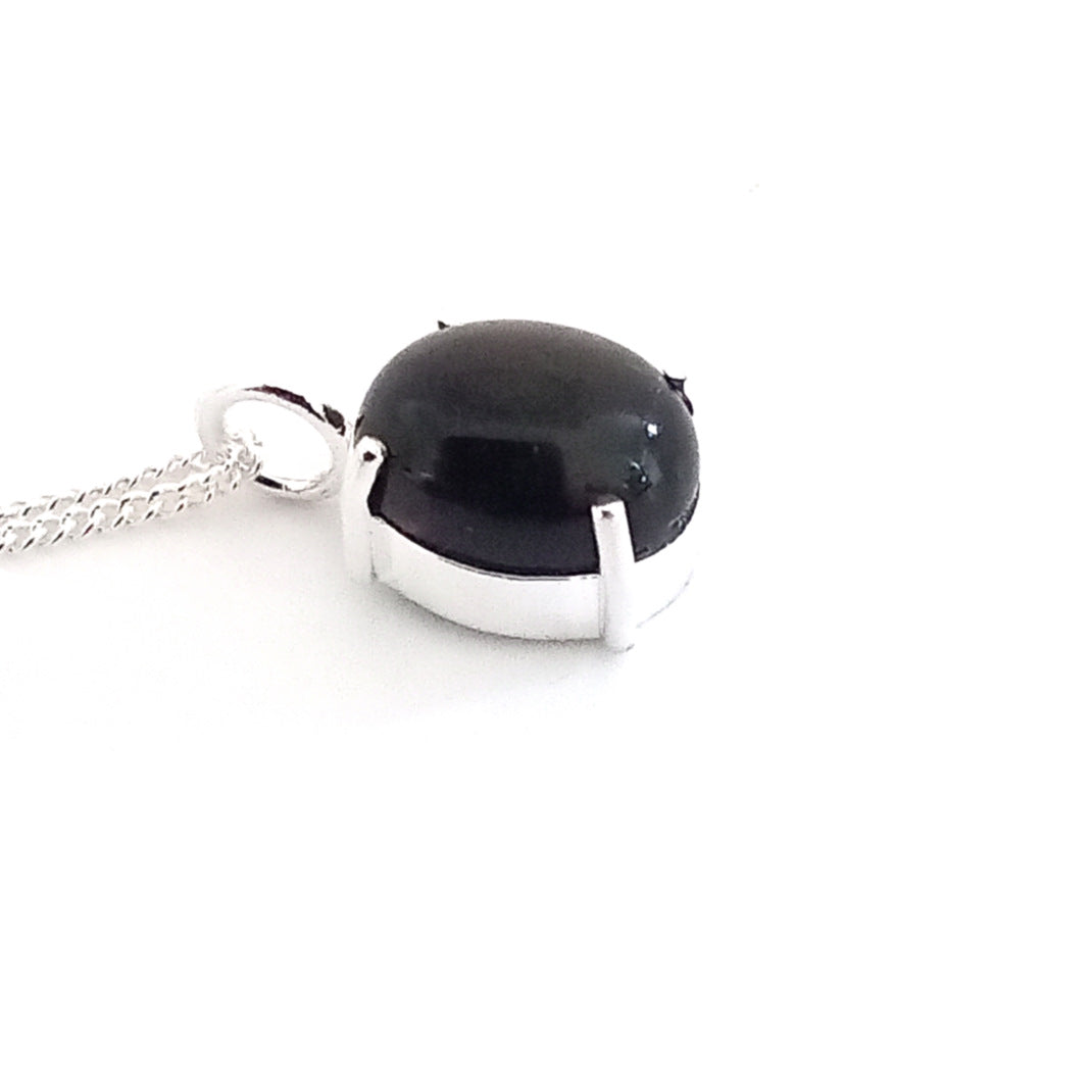 Onyx Pendant Necklace