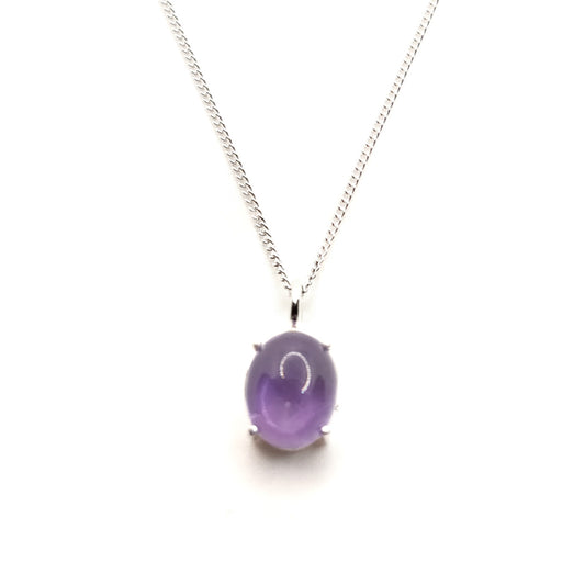 Amethyst Pendant Necklace