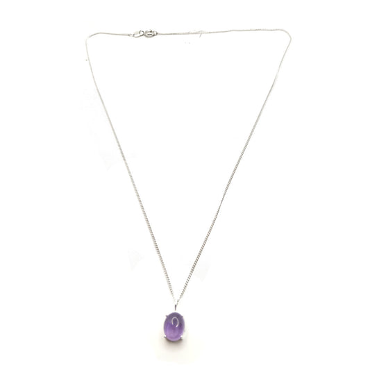 Amethyst Pendant Necklace