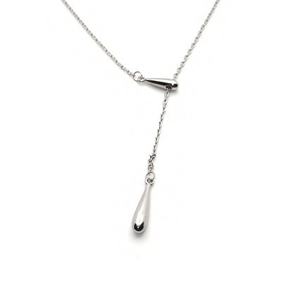 Droplet Lariat Necklace