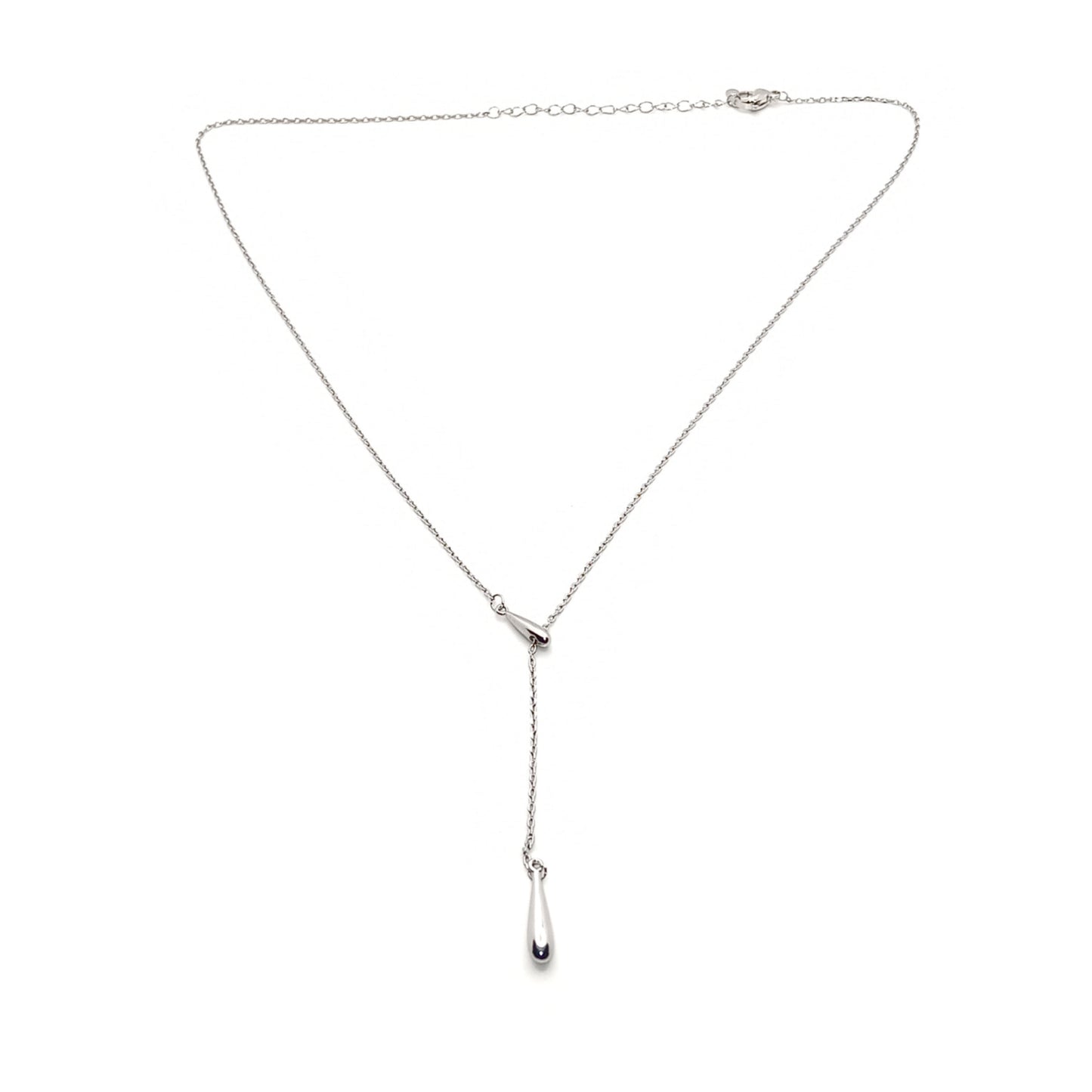 Droplet Lariat Necklace
