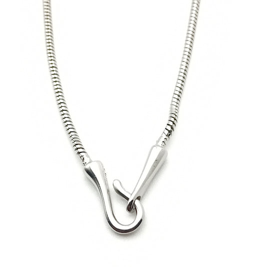Shepherd's hook necklace