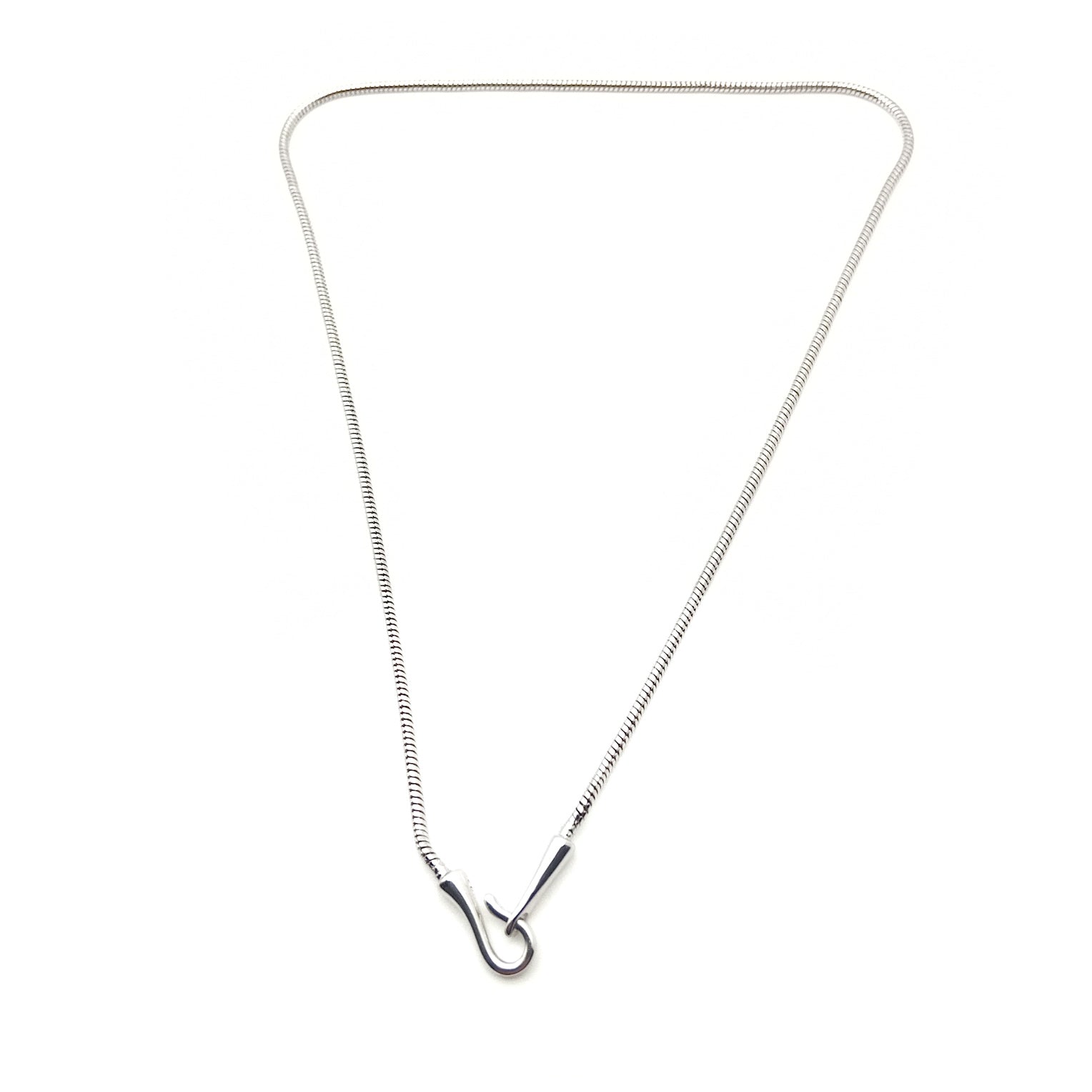 Shepherd's hook necklace
