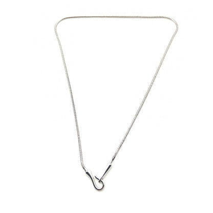 Shepherd's hook necklace