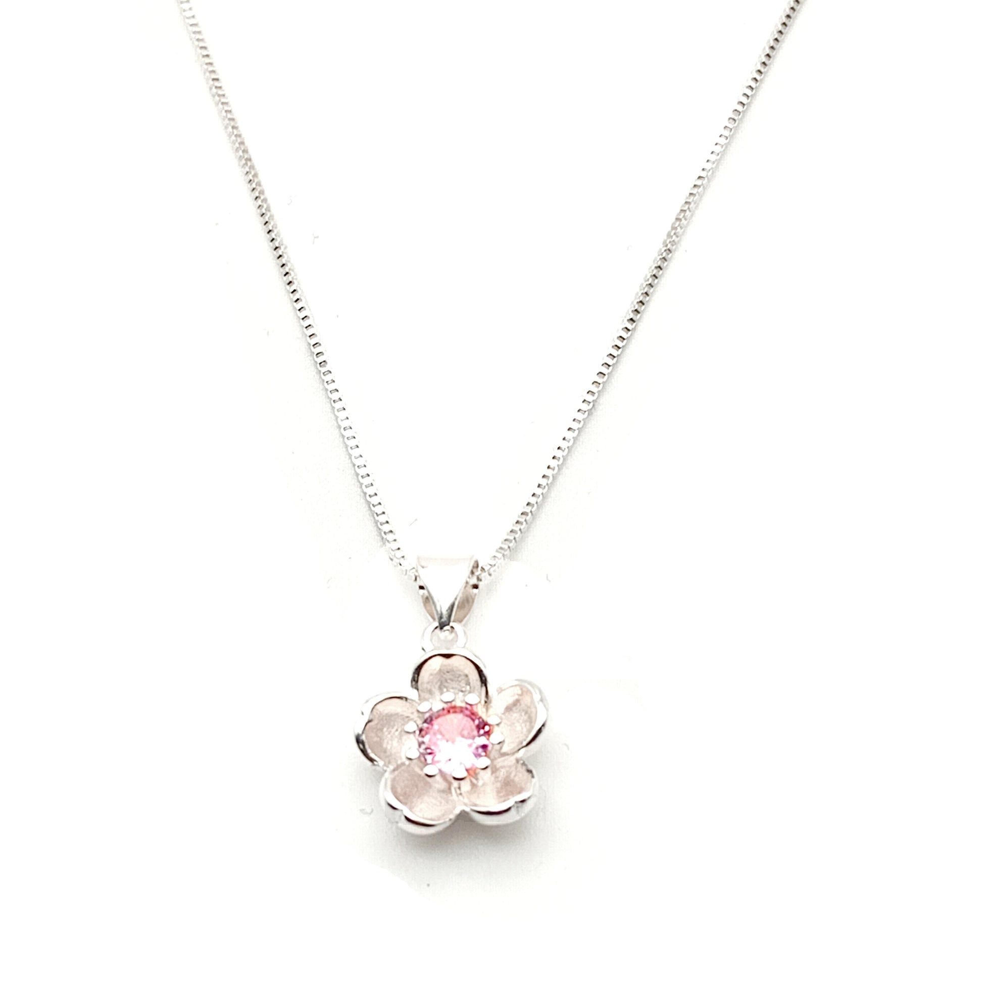 Flower Short Necklace