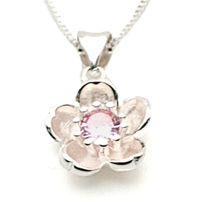Flower Short Necklace